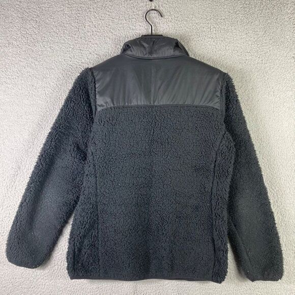 Columbia Interpass Full Zip Fleece Womens Size Medium Black‎ Jacket Outdoor - Picture 4 of 10